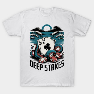 Poker Casino Playing Cards Spades Hearts Clubs Joker Game T-Shirt