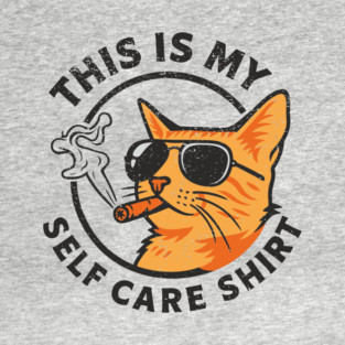 This Is My Self Care Shirt Mental Health Introvert Humor T-Shirt