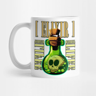 Elixir of the Eternal Life – Haunted Skull Potion Mug