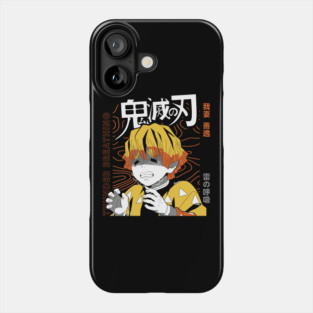 Demon Slayer - Scared Zenitsu Phone Case