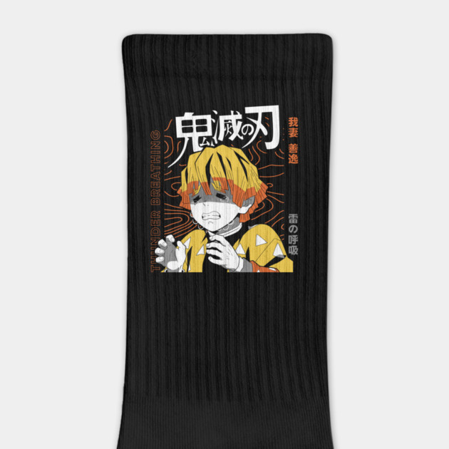 Demon Slayer - Scared Zenitsu by Otaku Vibes