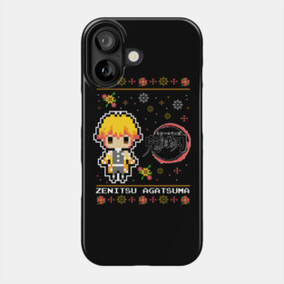 Zenitsu Pixel Art - Demon Slayer Phone Case