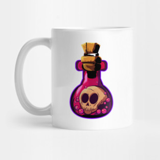 Poison No. 13 – Haunted Gothic Skull Elixir (RAW Version) Mug