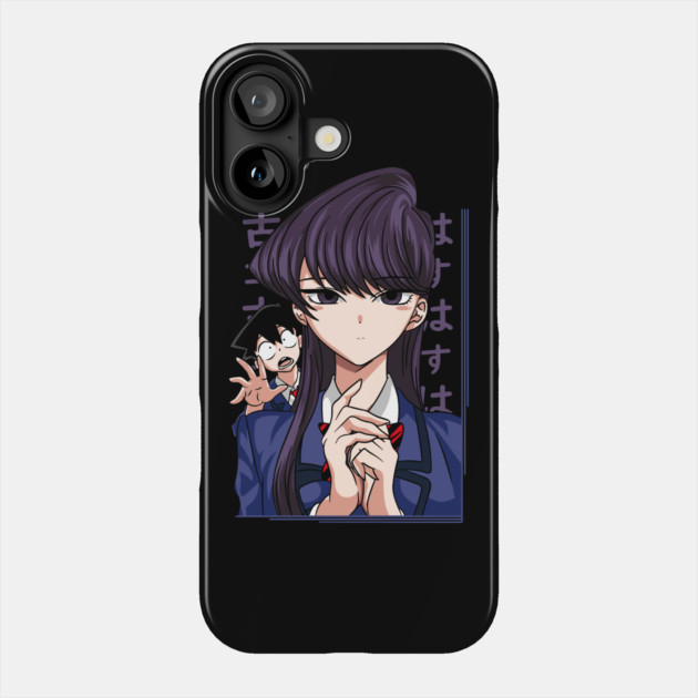 Komi Can't Communicate Cool Design Phone Case by Otaku Vibes