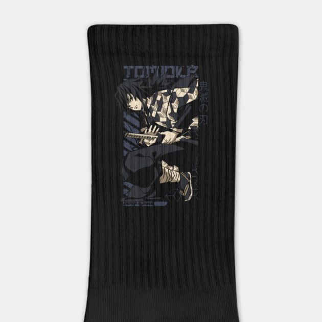 Demon Slayer Giyu Tomioka Blade Drawn by Otaku Vibes