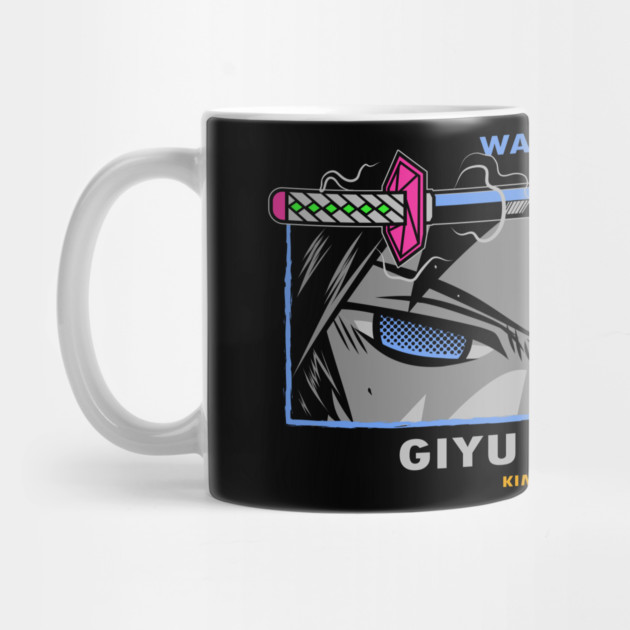 Demon Slayer Giyu Calm and Deadly Stare by Otaku Vibes