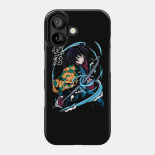 Demon Slayer Giyu Water Breathing Form Phone Case