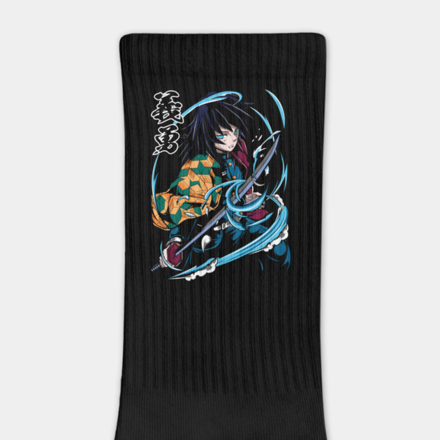 Demon Slayer Giyu Water Breathing Form by Otaku Vibes