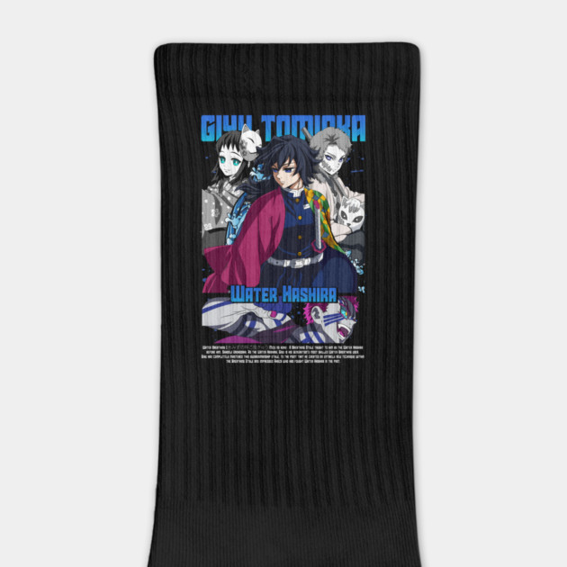 Giyu Tomioka Friends in Background - Demon Slayer by Otaku Vibes