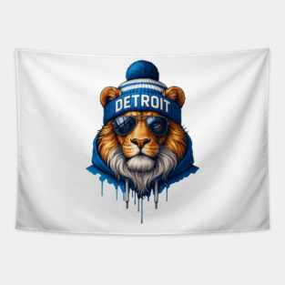 Detroit Lions Tapestry