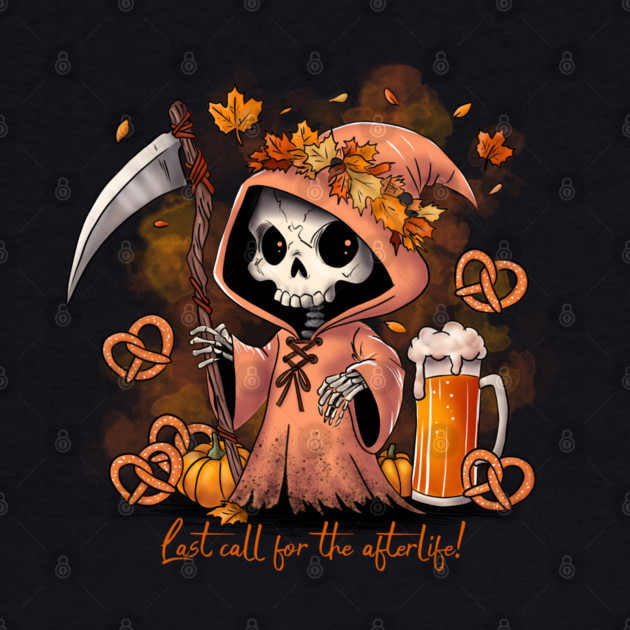 Oktoberfest Grim Reaper by H. R. Sinclair