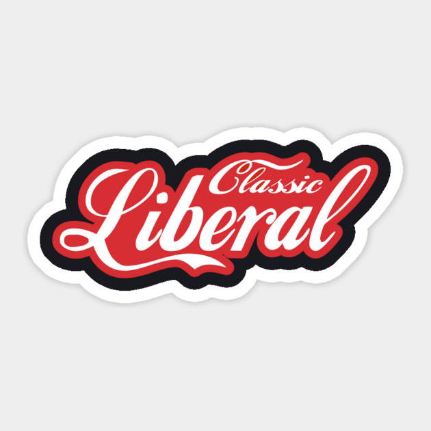 Classic Liberal Sticker by Charles's Store 8