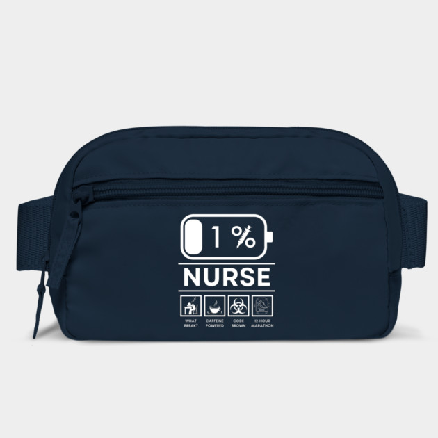 Nurse Humor Design with Coffee, Exhaustion, and Hospital Chaos by TuncGK
