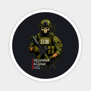 Ice Inhumane Callous Evil Magnet