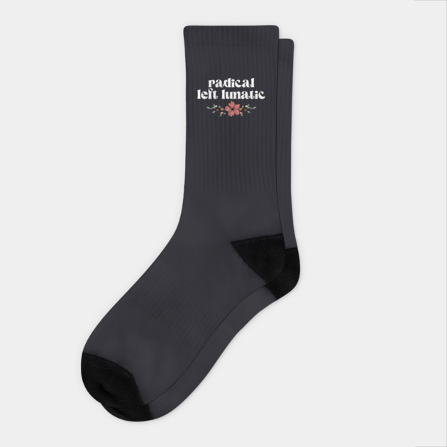 Radical Left Lunatic Socks by Charles's Store 8