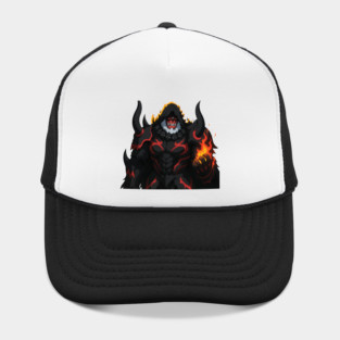 Crimson Orc Commander Glow Hat