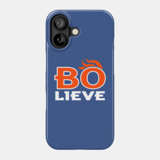 BO-lieve, Bo Nix Denver Football design Phone Case