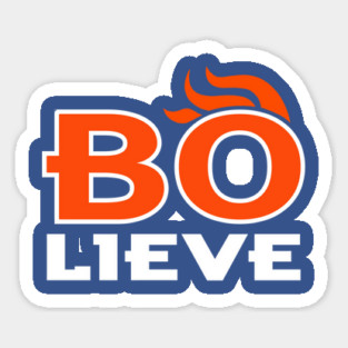 BO-lieve, Bo Nix Denver Football design Magnet