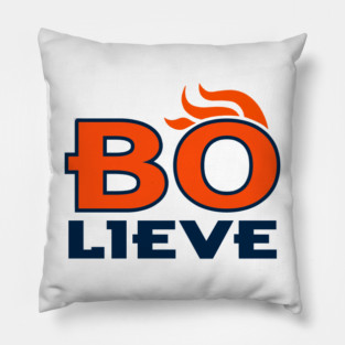 BO-LIEVE, Denver Football design Pillow