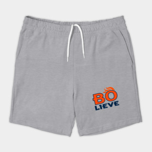 BO-LIEVE, Denver Football design Shorts