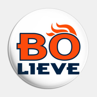 BO-LIEVE, Denver Football design Pin
