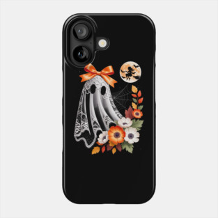 cute ghost halloween Phone Case