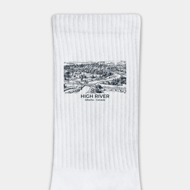 High River - Alberta by Lakeric