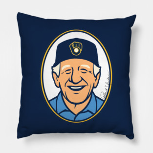 Milwaukee Brewers - Bob Uecker Pillow