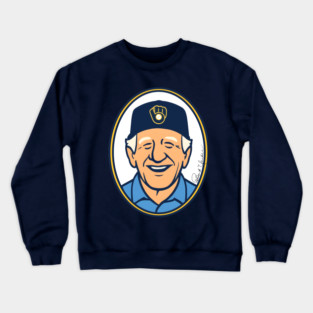 Milwaukee Brewers - Bob Uecker Crewneck Sweatshirt