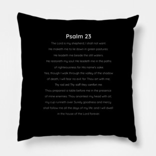 Psalm 23 Pillow