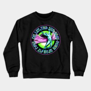 ICARUS THROWS THE HORNS - super spring Crewneck Sweatshirt