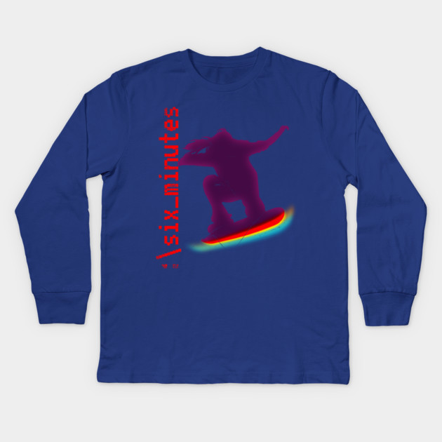 Go Hoverboard! Kids Long Sleeve T-Shirt by GZM Podcasts