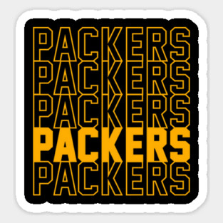 PACKERS Sticker