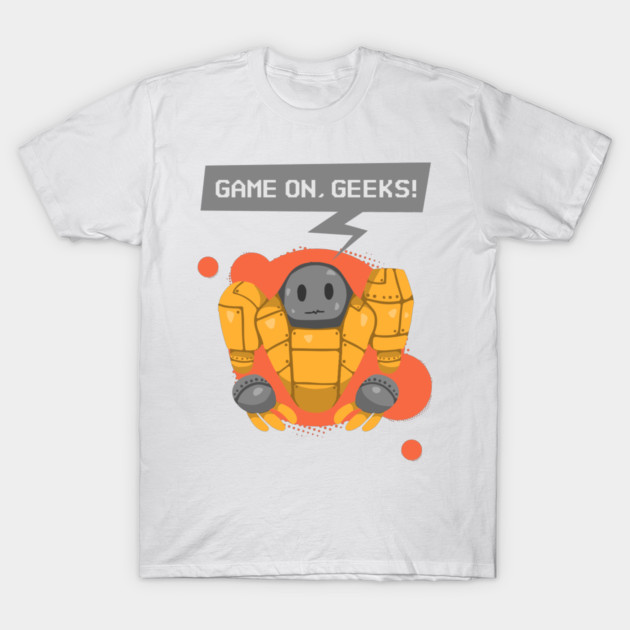 Game On, Geeks! Stem Game T-Shirt by Lamount Tees