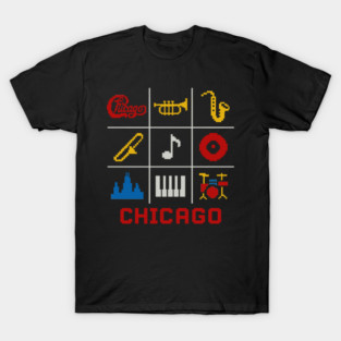 chicago // 8bit icon T-Shirt