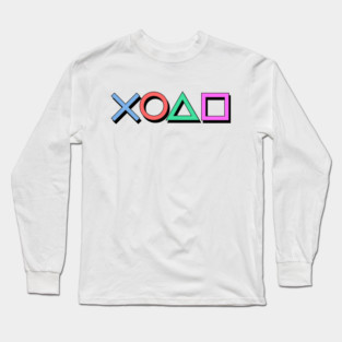 Playstation Runes Long Sleeve T-Shirt