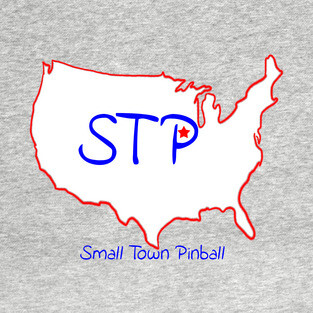 STP - Small Town Pinball T-Shirt