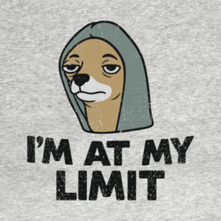 I'm At My Limit Burnout Exhausted Vibes T-Shirt