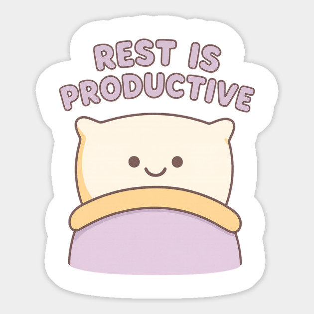 Rest is Productive Magnet by Fauzi's Store