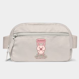Silently Screaming (But Make It Cute) Bag