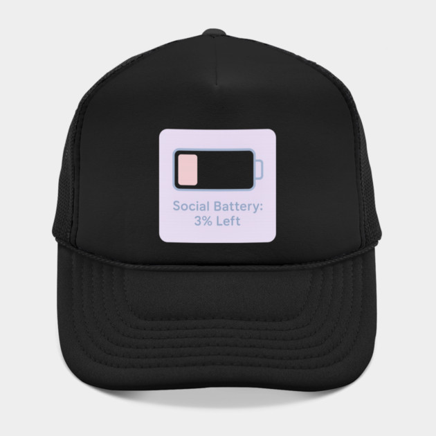 Social Battery: 3% Left by Fauzi's Store