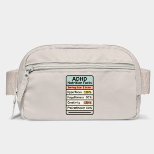 ADHD Nutrition Facts Bag