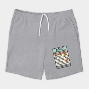 ADHD Nutrition Facts Shorts
