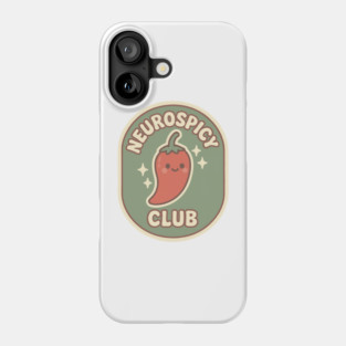 Neurospicy Club Phone Case