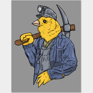 Canary in the Coal Mine Posters and Art