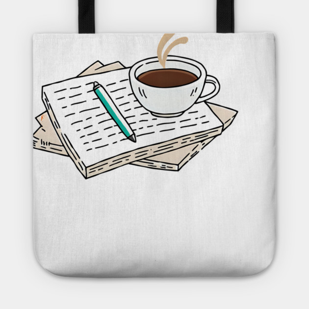 Coffee Writing Session Essentials Tote by SR8891