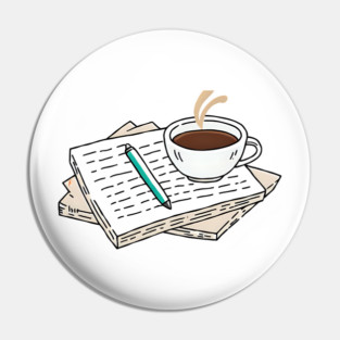 Coffee Writing Session Essentials Pin