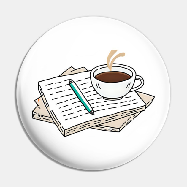Coffee Writing Session Essentials Pin by SR8891