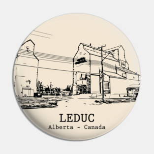 Leduc - Alberta Pin