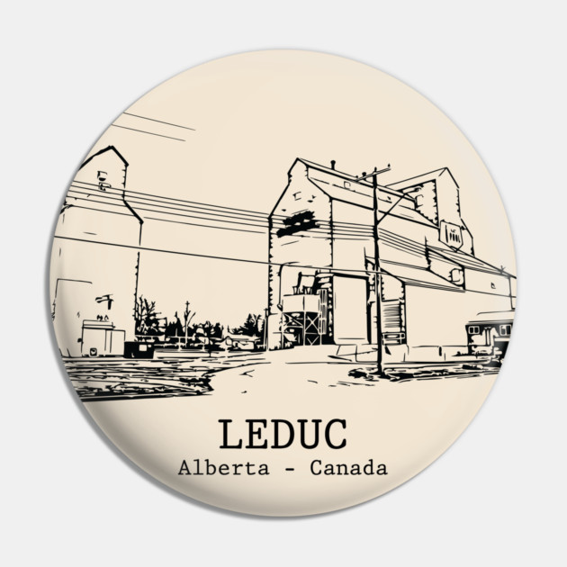 Leduc - Alberta Pin by Lakeric
